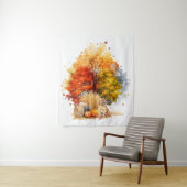 Design des Wasserfarbenfalles - Golden Retriever Wandteppich (Beispiel)