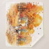 Design des Wasserfarbenfallhundes - Beagle Sherpadecke (Vorderseite)