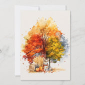 Design des Wasserfarbenfallhundes - Corgi Karte (Vorderseite)