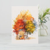 Design des Wasserfarbenfallhundes - Corgi Karte (Stehend Vorderseite)