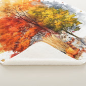 Design des Wasserfarbenfallhundes - Corgi Sherpadecke (3/4)