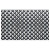 Design des weißen Wolfskopfes Stoff (Yard (91,4 cm))