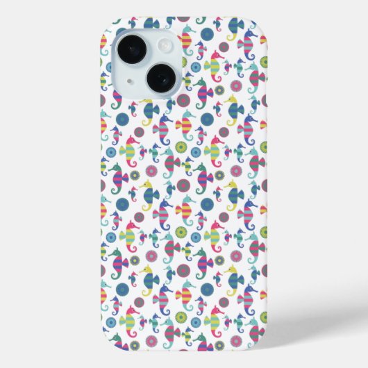 Design des Whimsistischen Seepferds Case-Mate iPhone Hülle (Rückseite)