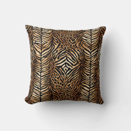 Design des "Wild Animal Symmetric Pattern" 3 Kissen
