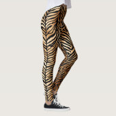 Design des "Wild Animal Symmetric Pattern" 3 Leggings (Rechts)