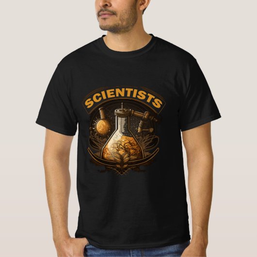 Design des wissenschaftlichen Labradors T - Shirt (Vorderseite)