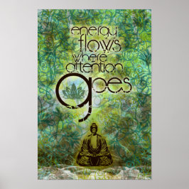 Design des Yoga-Studios mit Inspiration - Energief Poster