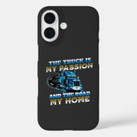Design des Zuhause-Treibers für die blaue LKW-Gesc
