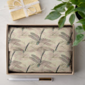 Design-Design für Dragonfly Artistic Gold Seidenpapier (Geschenk)