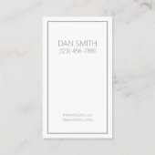 Design Designer Business Card Visitenkarte (Rückseite)