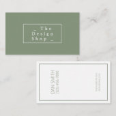 Design Designer Business Card Visitenkarte (Vorne/Hinten)
