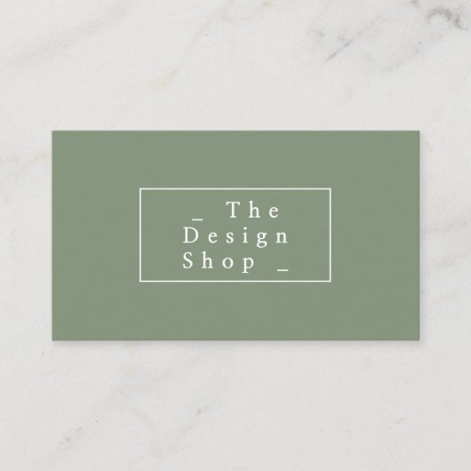 Design Designer Business Card Visitenkarte (Vorderseite)