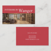 Design Designer Business Card Visitenkarte (Vorne/Hinten)