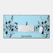 Design-Desktop-Matte für Musikalische Score Schreibtischunterlage (Tastatur & Maus)