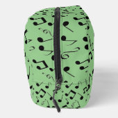 Design-Dopp-Kit-Bag für Schwarze Musikernoten Waschbeutel (Rechts)