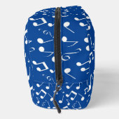 Design-Dopp-Kit-Bag für weiße Musikanzeigen Waschbeutel (Rechts)