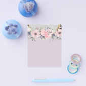 Design Eigene Hübsche Girly Pink Blumengestation Flyer (Einzeln)