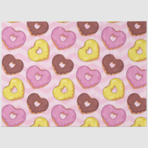 Design einer anderen Donut-Serie 13 Seidenpapier