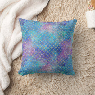 Design einer Meerjungfrau-Galaxie-Serie 9 Kissen