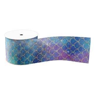 Design einer Meerjungfrau-Galaxie-Serie 9 Ripsband