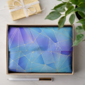 Design einer Mermaid-Kristallreihe 8 Seidenpapier (Geschenk)