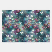 Design einer mystischen Schmetterlingsreihe 11 Geschenkpapier Set (Vorderseite)