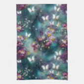 Design einer mystischen Schmetterlingsreihe 11 Geschirrtuch (Vertikal)