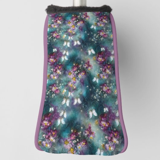 Design einer mystischen Schmetterlingsreihe 11 Golf Headcover (Rotieren 90)