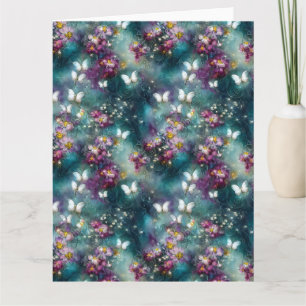 Design einer mystischen Schmetterlingsreihe 11 Karte