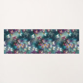 Design einer mystischen Schmetterlingsreihe 11 Yogamatte (Rückseite (Horizontal))