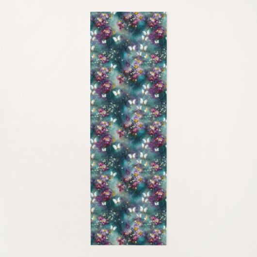 Design einer mystischen Schmetterlingsreihe 11 Yogamatte (Vorderseite)