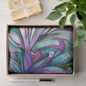 Design einer mystischen Schmetterlingsreihe 16 Seidenpapier (Geschenk)