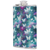 Design einer mystischen Schmetterlingsreihe 9 Flachmann (Links)