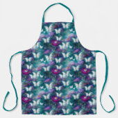 Design einer mystischen Schmetterlingsreihe 9 Schürze (Vorderseite)