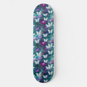 Design einer mystischen Schmetterlingsreihe 9 Skateboard