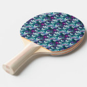 Design einer mystischen Schmetterlingsreihe 9 Tischtennis Schläger (Vorderseite)