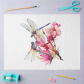 Design einer Wasserfarbenserie für Dragonfly 1 Seidenpapier (Basteln)