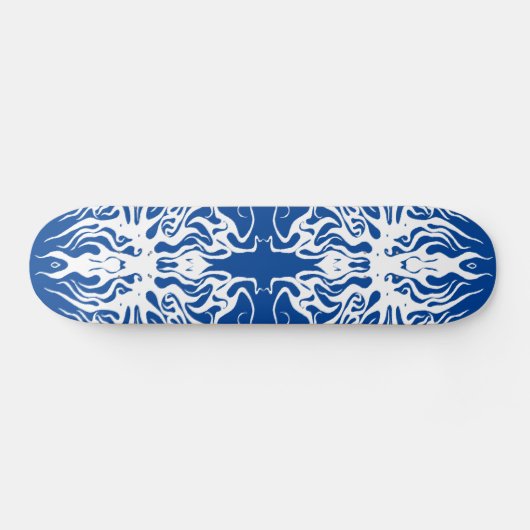 Design eines Abstrakt-gebrochenen Herzstamms Skateboard (Horizontal)