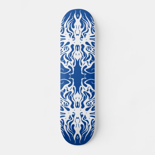 Design eines Abstrakt-gebrochenen Herzstamms Skateboard (Vorderseite)