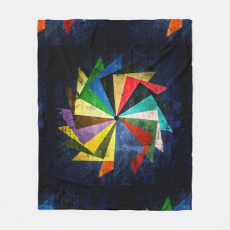 Design eines beschädigten Windrads Fleecedecke