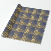 Design elegante e raffinato geschenkpapier (Ungerollt)