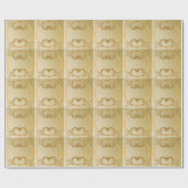 Design elegante e raffinato geschenkpapier (Flach)