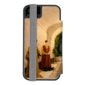Design elegante e raffinato incipio iPhone Geldbeutel-Hülle (Folio Rückseite)