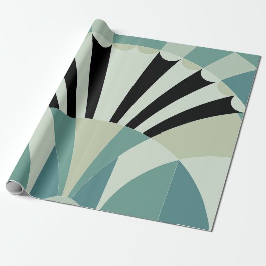 Design-Element für Vintage Kunstdekoration Geschenkpapier (Ungerollt)