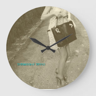 DESIGN ETC firenze きみのじかん展　galleriafirenzeitaly Große Wanduhr