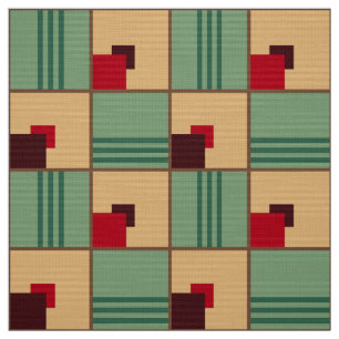 Design-Fabric im Art Deco-Stil der 1930er Jahre Stoff