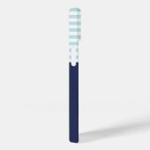 Design-Fall des trendy Navy Blue Nautical Red Anch Case-Mate iPhone Hülle (Rückseite / Rechts)