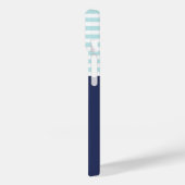 Design-Fall des trendy Navy Blue Nautical Red Anch Case-Mate iPhone Hülle (Rückseite / Links)