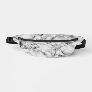 Design-Fanny Pack aus weißem Marmor Bauchtasche