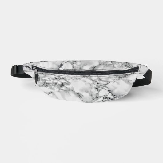 Design-Fanny Pack aus weißem Marmor Bauchtasche (Vorderseite)